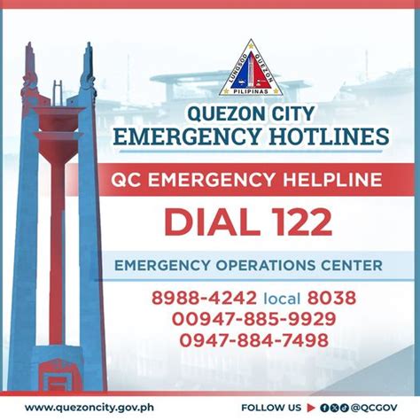 bumbero hotline quezon city|Dial 122 for your QC concerns .